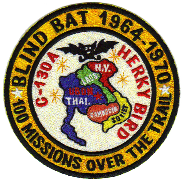 Blind Bat 100 Mission Patch